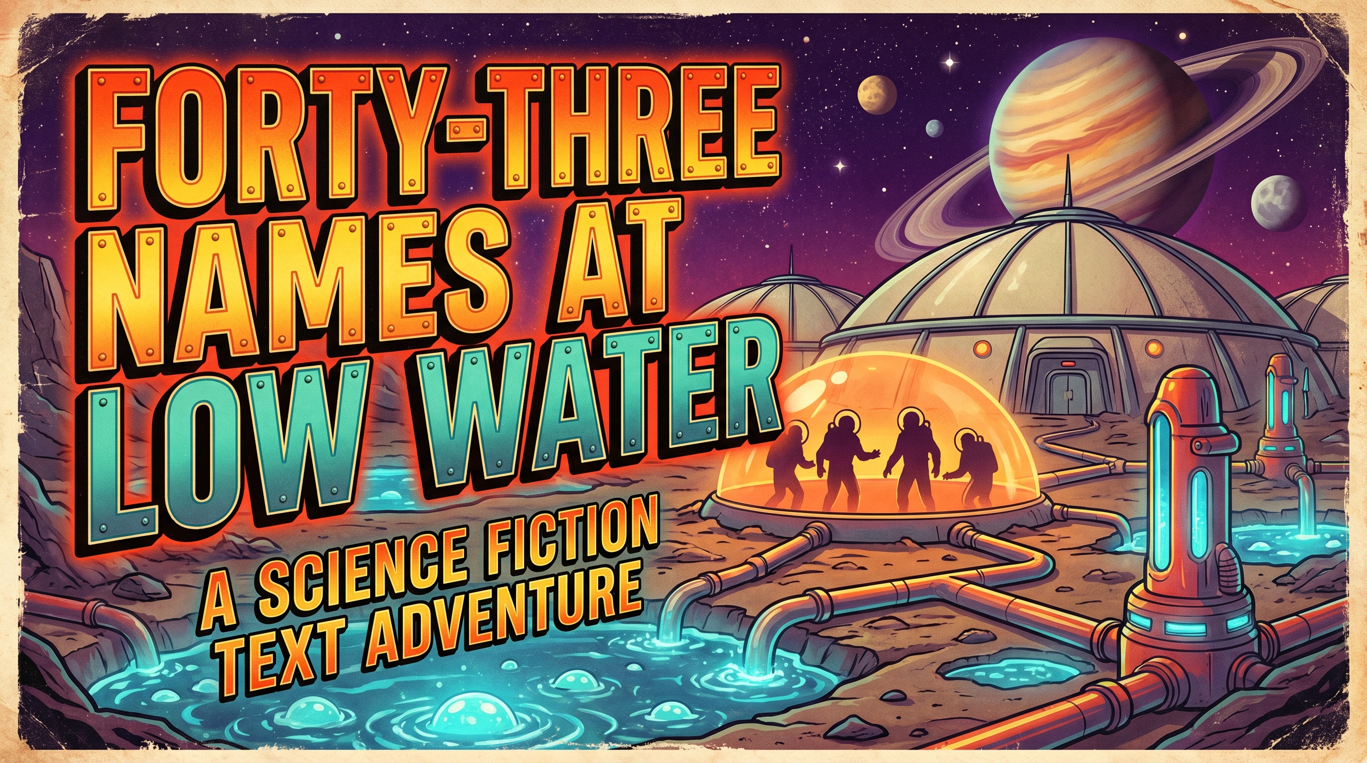 Forty-Three Names at Low Water