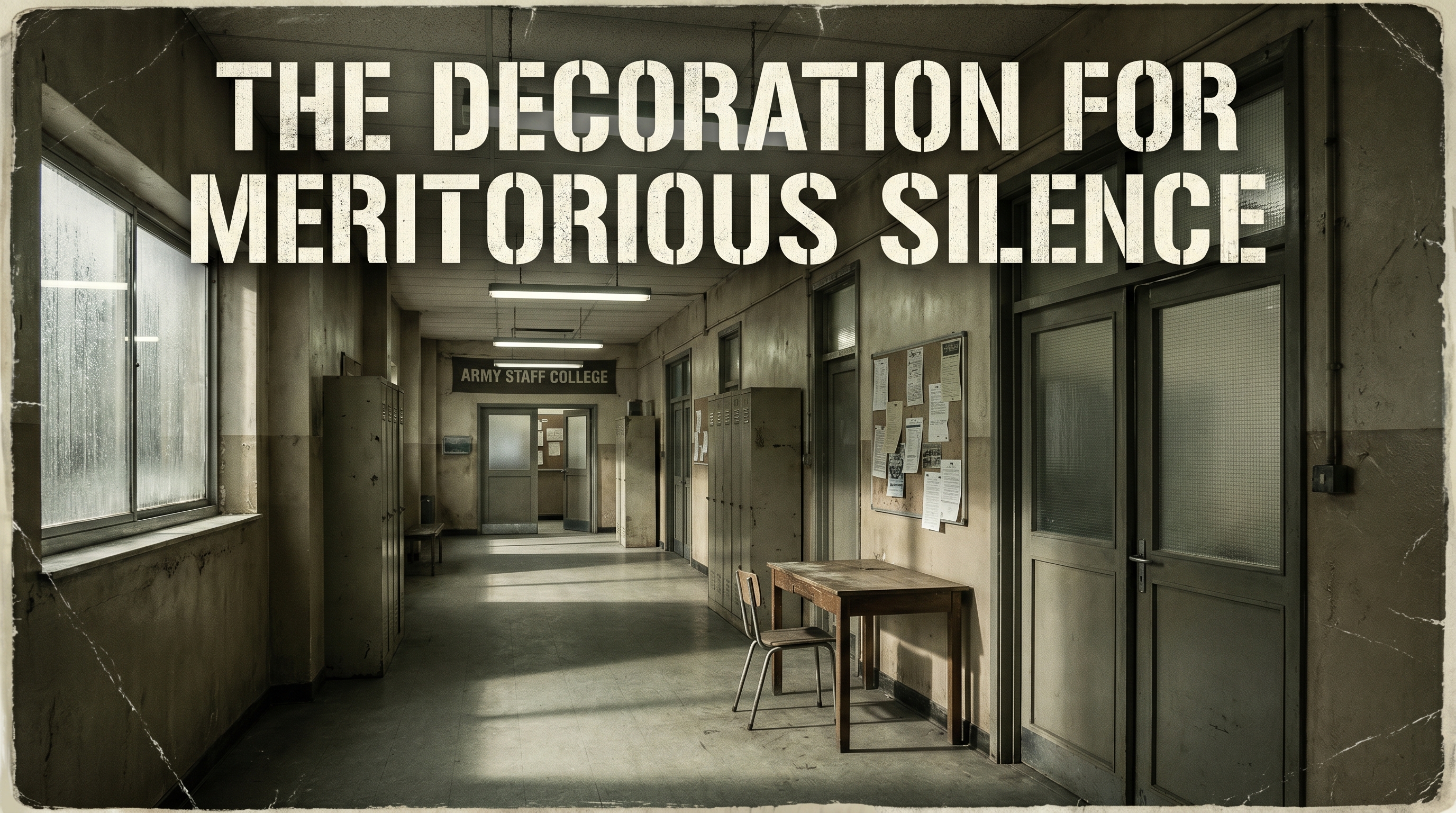 The Decoration for Meritorious Silence